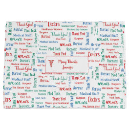 Personalisiertes medizinisches Personal Große Geschenktüte