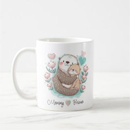 Personalisiertes Meer Otter Liebe Tasse