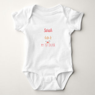 Personalisiertes Mein erstes Ostern Baby Strampler