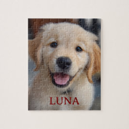 Personalisiertes Mein Hund Foto und Name Puzzle-Ge Puzzle