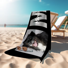 Personalisiertes -Memorial-Foto Badehandtuch