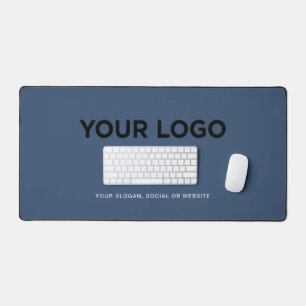 Personalisiertes minimalistisches einfaches Logo u Schreibtischunterlage