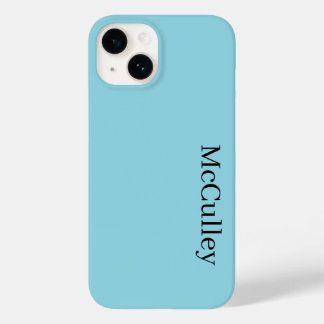 Personalisiertes minimalistisches Namenshandyhülle Case-Mate iPhone 14 Hülle