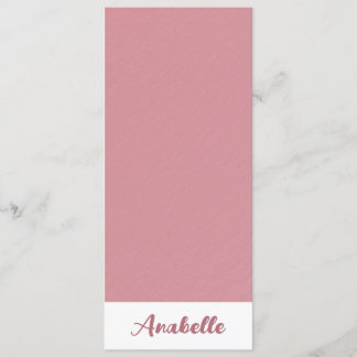 Personalisiertes minimalistisches Rosen-Gold-Lesez