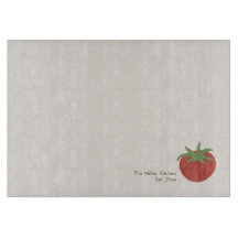 Personalisiertes Minimalistisches Rotes Tomaten-Fa