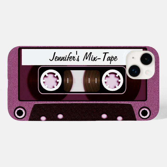 Personalisiertes Mischen des Tapes Case-Mate iPhone Hülle (Rückseite (Horizontal))