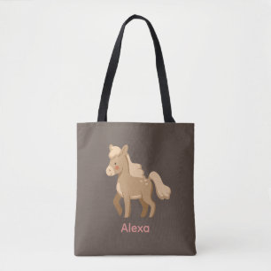 Personalisiertes Mit Monogramm Pony Horse Girl