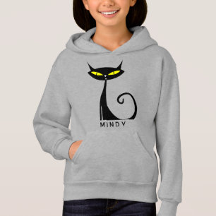 Personalisiertes Mittelalter Moderne Atomenkatze Hoodie