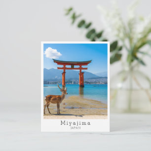 Personalisiertes Miyajima, Japan Postkarte