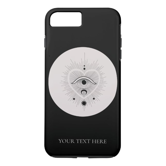 Personalisiertes modernes drittes Auge Case-Mate iPhone Hülle (Rückseite)
