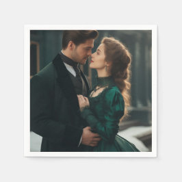 Personalisiertes, modernes Foto-Standard-Cocktailp Serviette