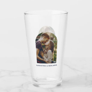 Personalisiertes modernes Fotogeschenk Glas