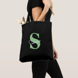 Personalisiertes, modernes Minimal Sage Green Mono