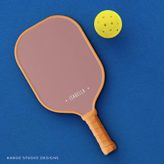 Personalisiertes modernes Rosy-Brown-Pickleball-Pa Pickleball Schläger