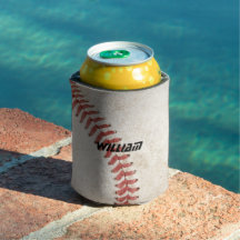 Personalisiertes modernes rustikales Baseball Cool