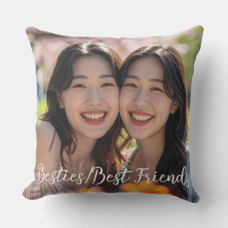 Personalisiertes modernes stilvolles Foto des best Kissen