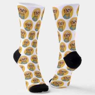 Personalisiertes modernes süßes Andenken an Ihren Socken