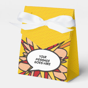 Personalisiertes modernes trendiges Comic-Book-Spa Geschenkschachtel
