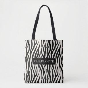 Personalisiertes modernes Zebra Safari Tiermuster