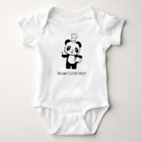 Personalisiertes Mommy's Little Helper Panda Bären