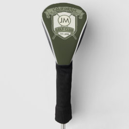 Personalisiertes Monografie-Design des Golfclubs Golf Headcover
