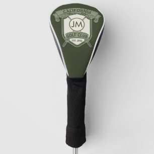 Personalisiertes Monografie-Design des Golfclubs Golf Headcover