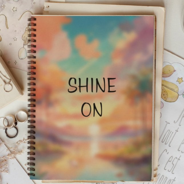 "Personalisiertes Monogram-Notebook Notizblock (Von Creator hochgeladen)