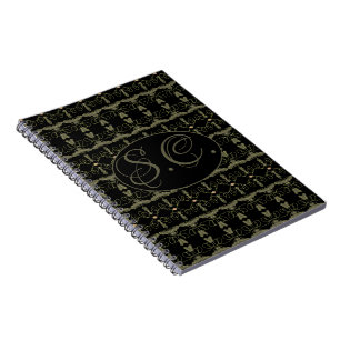 Personalisiertes Monogram SpiralNotebook Notizblock