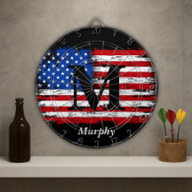 Personalisiertes Monogram USA Flag 4. Juli Party