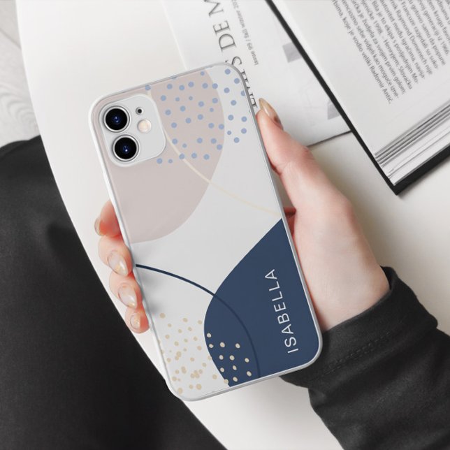 Personalisiertes Monogramm Abstract Case-Mate iPhone Hülle (Von Creator hochgeladen)