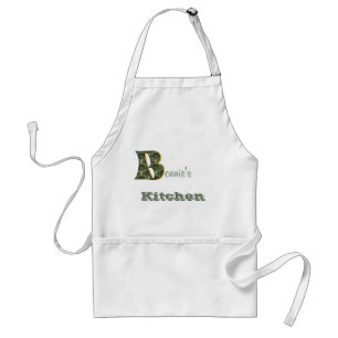 Personalisiertes Monogramm Anfangsbuchstabe B Gäns Schürze