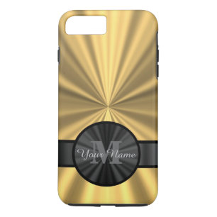 Personalisiertes Monogramm aus elegantem Gold Case-Mate iPhone Hülle