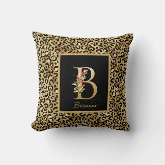 Personalisiertes Monogramm B Kissen