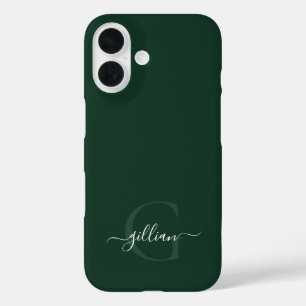Personalisiertes Monogramm Case-Mate iPhone-Hülle iPhone 16 Hülle