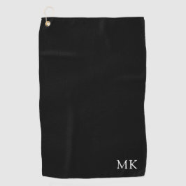 Personalisiertes Monogramm Erstmotiv Golfhandtuch