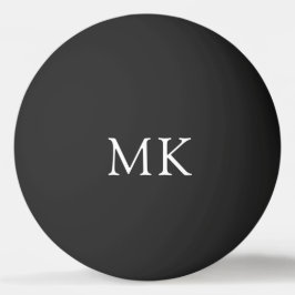 Personalisiertes Monogramm Erstmotiv Tischtennisball