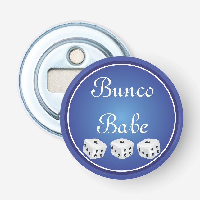 Personalisiertes Monogramm Flaschenöffner (Vorderseite)