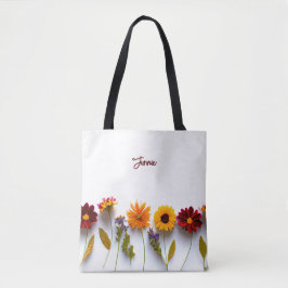 Personalisiertes Monogramm Floral-Geschenk für sie