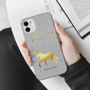 Personalisiertes Monogramm für Goldhornsteine Case-Mate iPhone Hülle