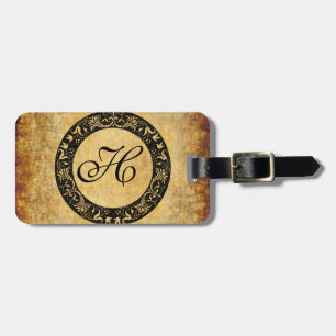 Personalisiertes Monogramm-Gepäckanhänger Gepäckanhänger