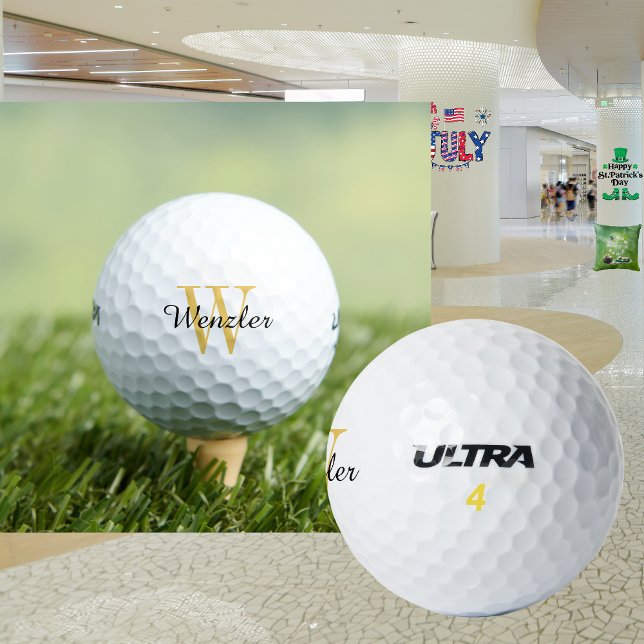 Personalisiertes Monogramm Golfball (Von Creator hochgeladen)