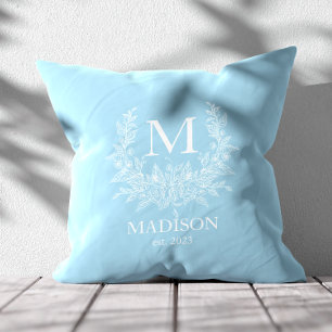 Personalisiertes Monogramm Kissen