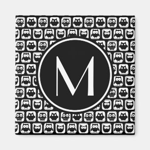 Personalisiertes Monogramm Magnet