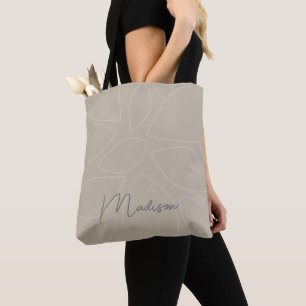 Personalisiertes Monogramm Minimalistisches Muster