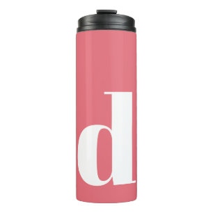 Personalisiertes Monogramm Modern Simple Thermosbecher
