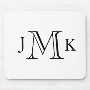 Personalisiertes Monogramm Mousepad
