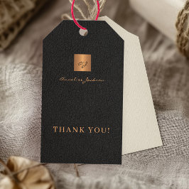 Personalisiertes Monogramm-Namensschild Geschenkanhänger