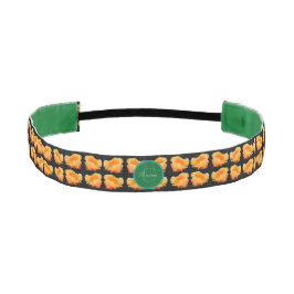 Personalisiertes Monogramm Orange Prickly Pear Cac
