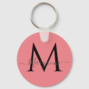 Personalisiertes Monogramm Schlüsselanhänger