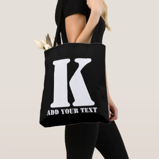 Personalisiertes Monogramm Schwarz Benutzerdefinie